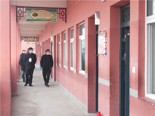 枞阳县教体局督导旗山小学期末教学质量抽测工作