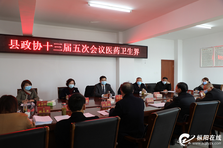 何正清在参加县政协医药卫生界别讨论时强调 以高质量履职助推高质量发展